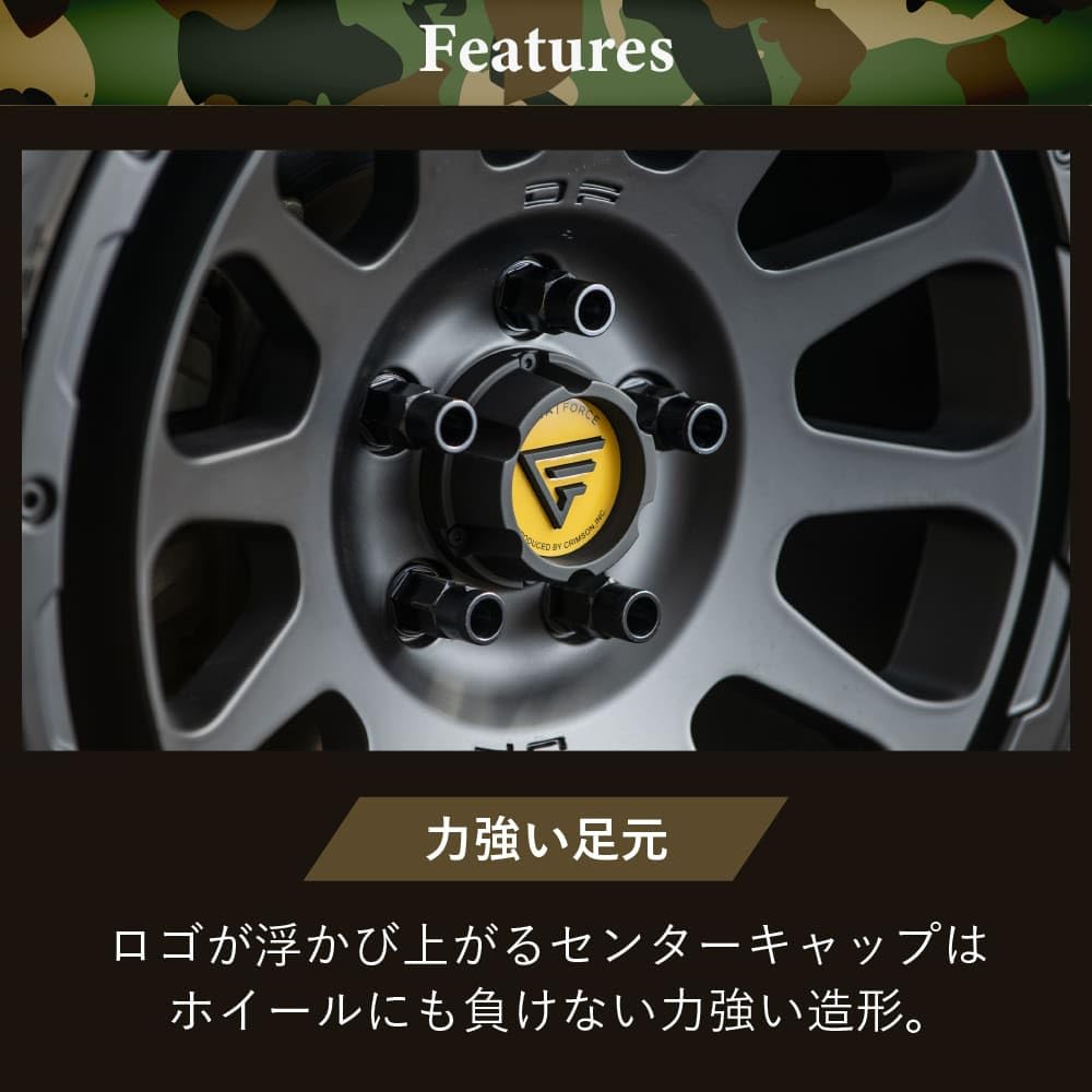 ハイエースDELTA FORCE OVAL DELTA FORCE（デルタフォース） 4本セット DELTA FORCE OVAL オーバル